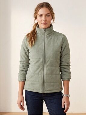 Women Quilted Zip-Up Jacket